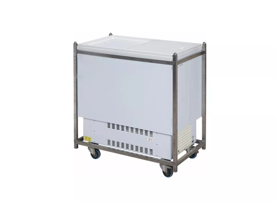 koelfrigo huren op wielen