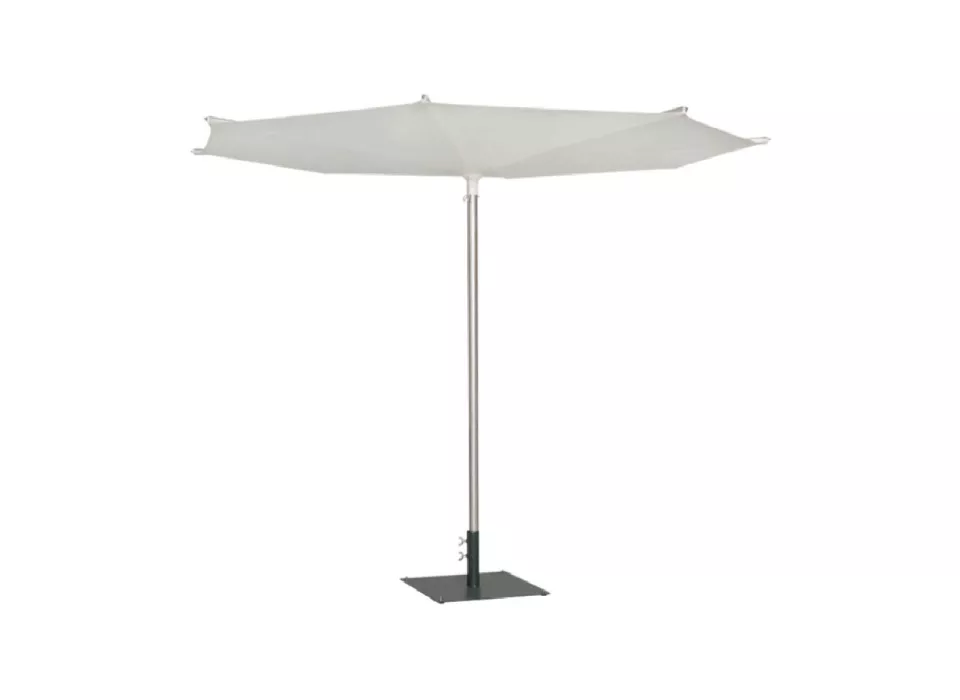 witte parasol huren